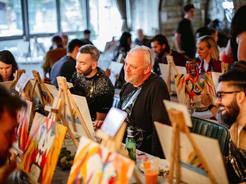 Create Handmade Art at a Painting Workshop in Seattle